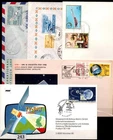 # FRANCE, ROMANIA, NETHERLANDS ANTILLES 1981 - 5 FDC - SPACE
