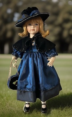 Vintage Delton Porcelain Doll  Joelle  31 in