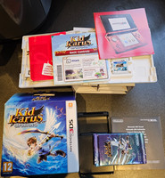 Kid Icarus Uprising (Nintendo 3DS,2012) Complete, Stand, Unopened Cards Rare