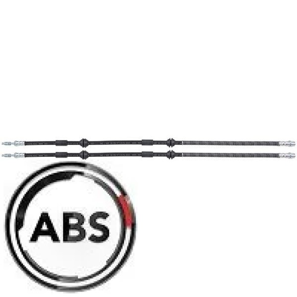 2X Bremsschlauch A.B.S. SL6437 2 BremsschläUche Rechts Links Vorderachse-image