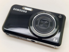 Super Condition Working Black Samsung PL122 Digital Camera 14.2MP Selfie Screen