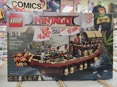 LEGO Ninjago Movie Destinys Bounty Ship 70618 New In Factory Sealed Box