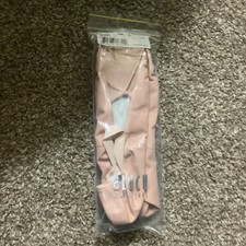 Adult Bloch Dansoft Full Leather Sole Ballet Slippers PINK S0205L 7.5C NEW