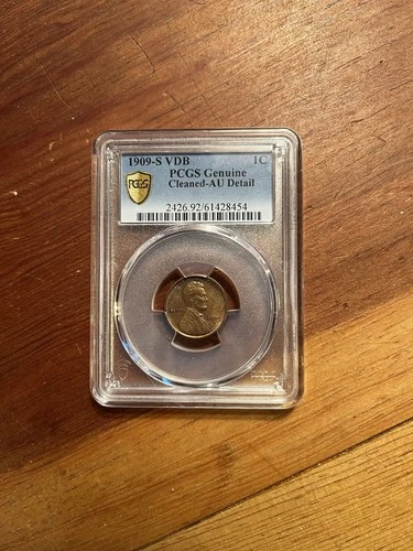 1909-S VDB PCGS AU Detail