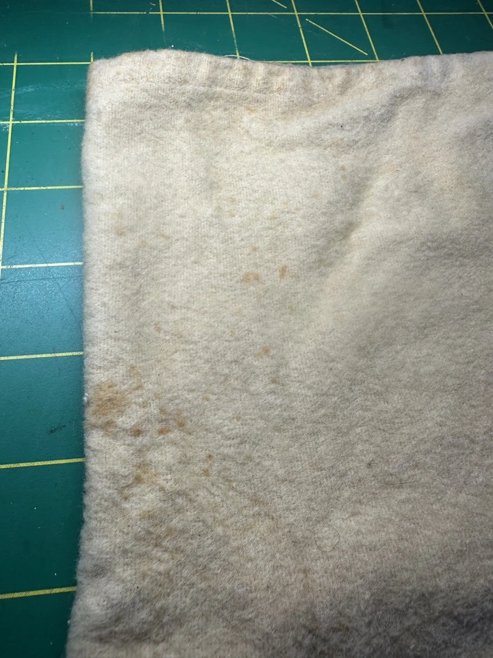 Vintage Salvatore Ferragamo Shoe Bag Firenze Cotton Felt LOGO 13x13" - Image 3 of 4