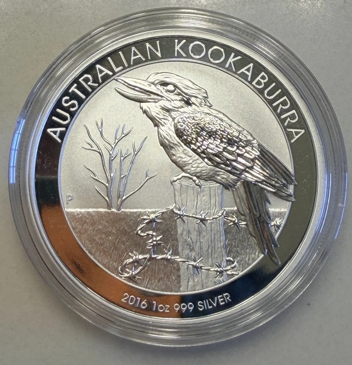 Australian Kookaburra 1 oz Precious Metal Content per Unit Silver