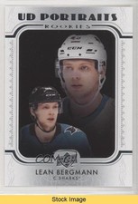 2019-20 Upper Deck UD Portraits Rookies Lean Bergmann #P-99 READ 8a7