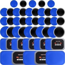 Tallew 50 Pcs Tire Patches 5 Sizes Rubber Radial Repair Patch Plug Kit...