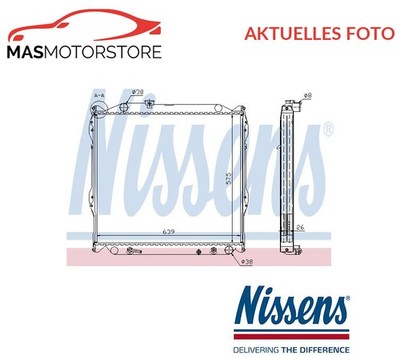 KÜHLER WASSERKÜHLER MOTORKÜHLER NISSENS 64637A P FÜR TOYOTA LAND CRUISER 90