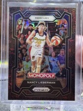 2024 Panini WNBA Monopoly Prizm #27 Nancy Lieberman Red Classic Icons Prizm