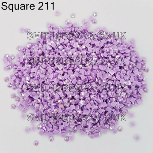 Diamond Painting Drills , Square AB , approx. 200pcs, 119 AB Colours, 2.5mm - Picture 11 of 120