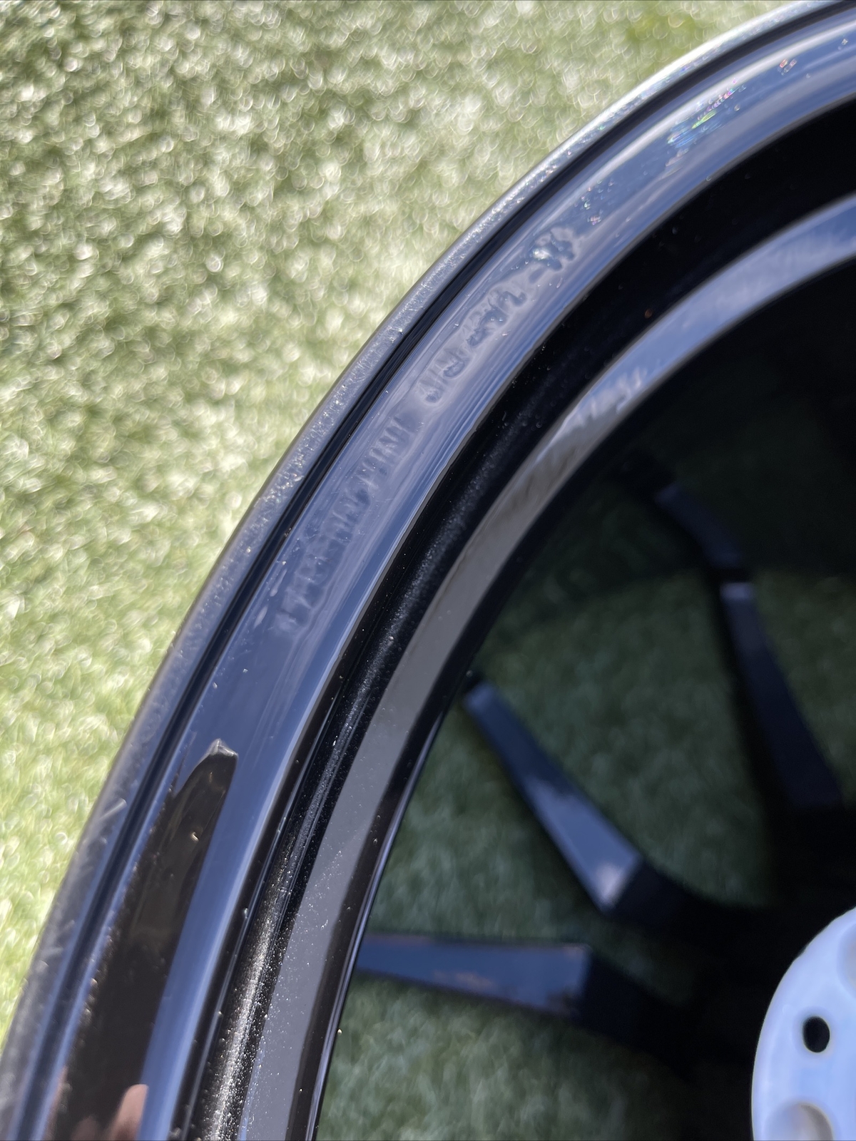 21” Lamborghini Aventador Rear Wheel Rim Oem Stock Black