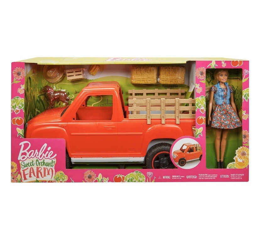 barbie pickup truck