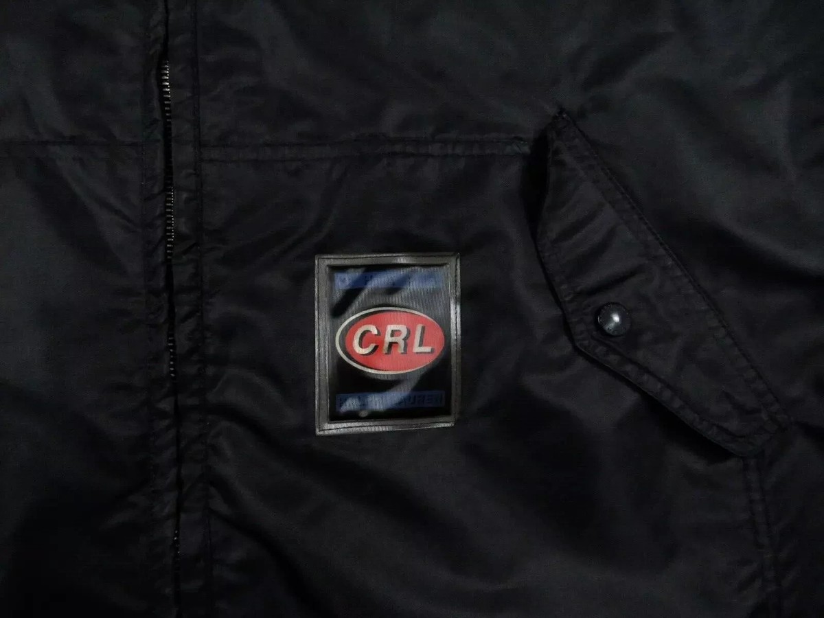 Vintage Ralph Lauren Chaps Quilt Lined Reflective Full Zip Jacket 