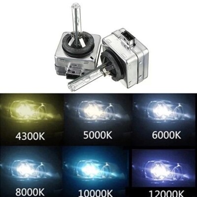 2x D1S D2S D2R D3S 4300K 6000K 8000K 10000K 12000K 35W  Xenon Brenner  E-Prüfz