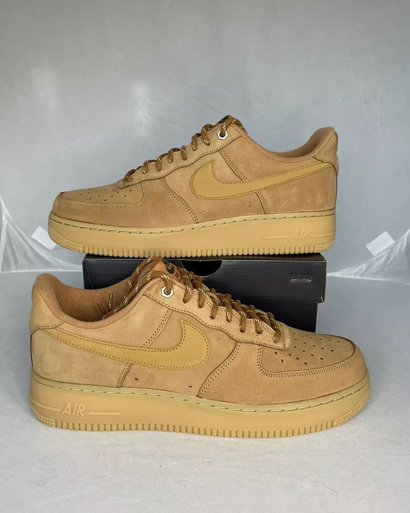 nike air force 1 low flax wheat