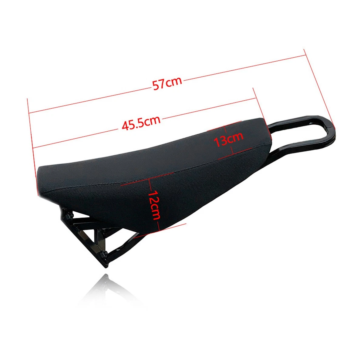 2024 Motorcycle Style Seat for Stealth Bomber Electric Bike Beach