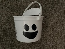 2022 McDonalds Halloween Happy Meal Boo White Bucket McBoo