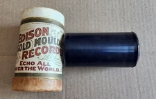 Vintage Edison Gold Moulded Record Evening By The Moonlight