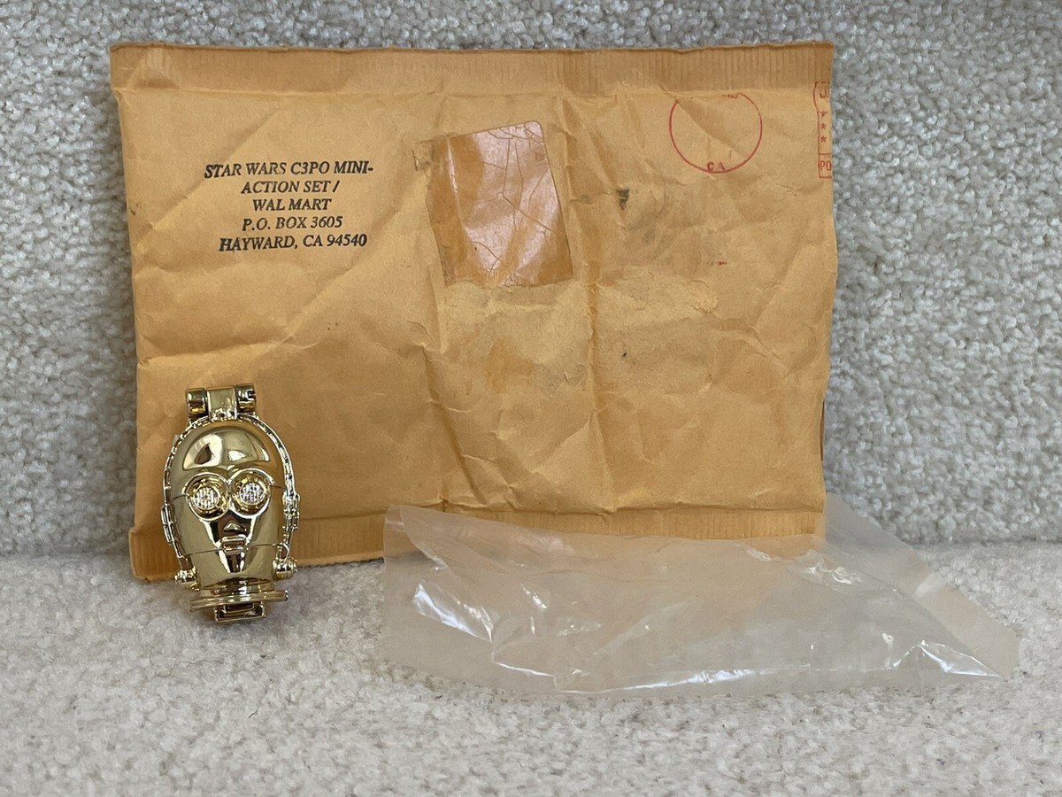 Star Wars Micro Machines C3PO Cantina Transforming Head 1996 with