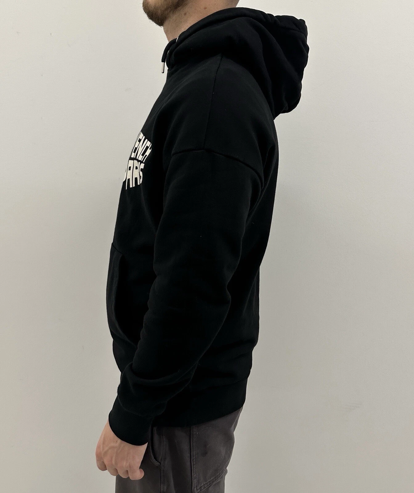 Givenchy Paris Felpa con Cappuccio Logo Nero Uomo Taglia M