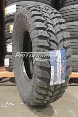 1 New Roadone Cavalry M/T Mud Tire 123Q LRE 2657516 265/75-16 265/75R16