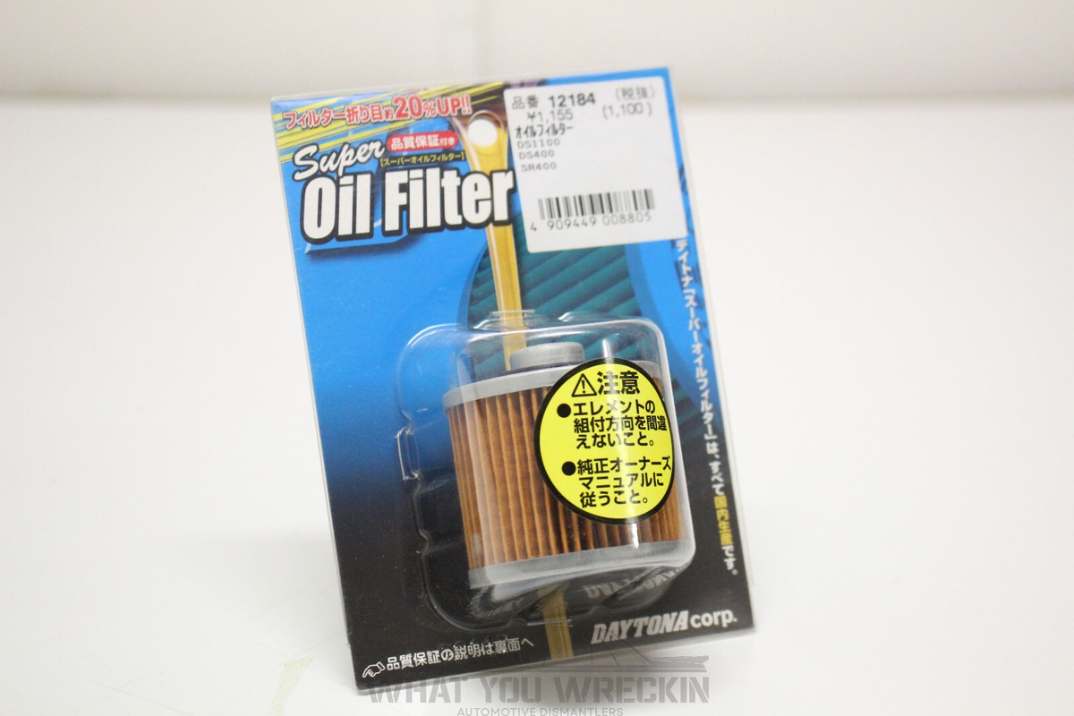GENUINE DAYTONA SUPER OIL FILTER - 12184 for YAMAHA DRAGSTAR