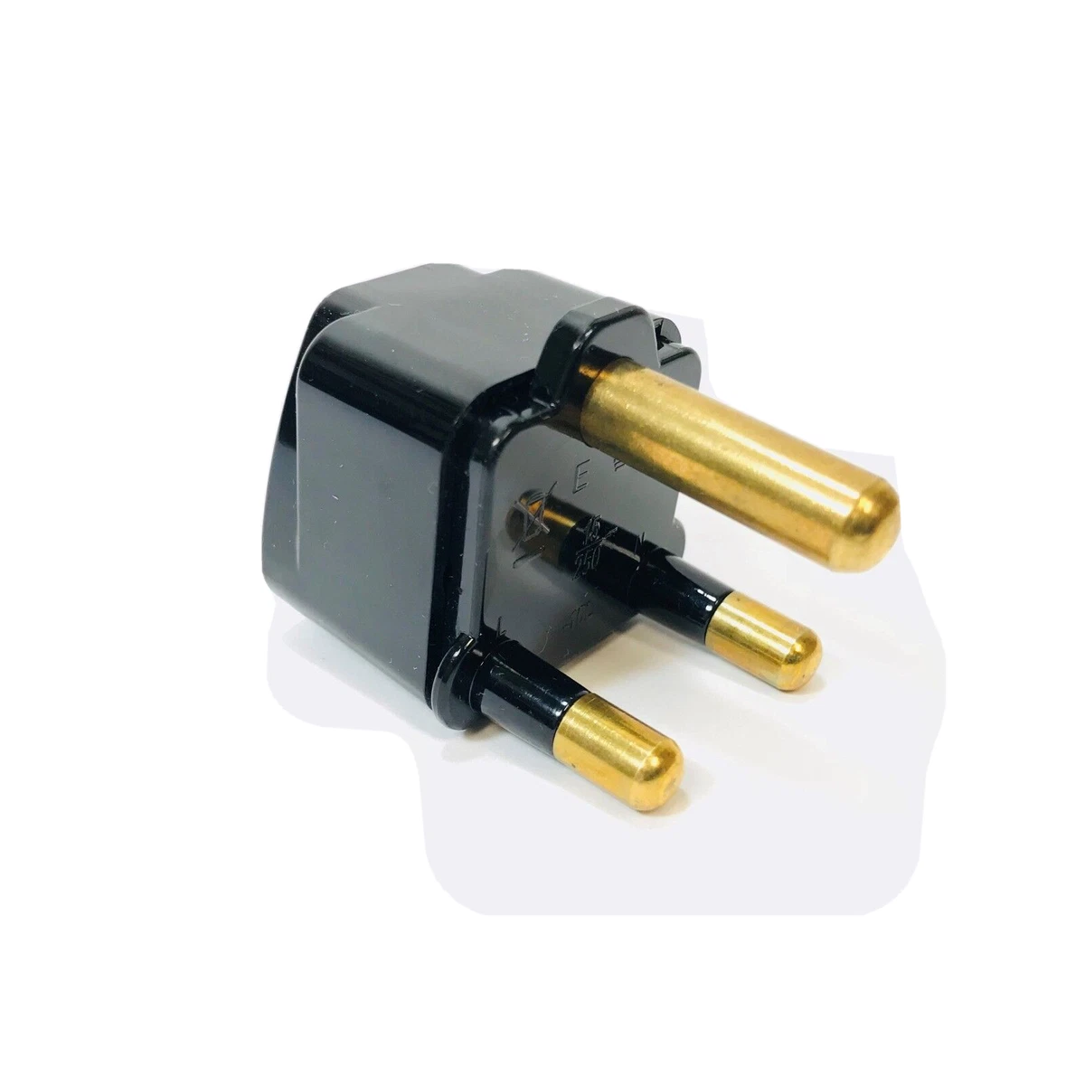 Universal To South Africa Adapter Plug Type M Electrical outlet 220 Volt Black