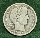 1895 o barber half dollar