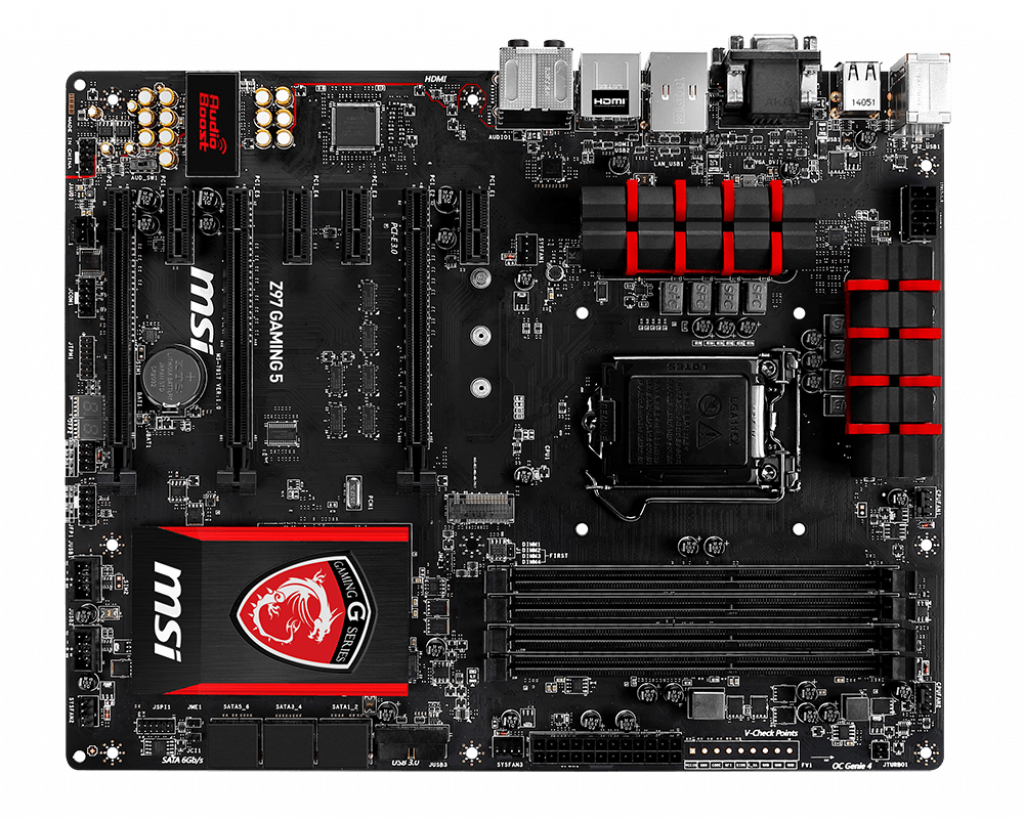 FOR MSI Z97 GAMING 5 LGA1150 32GB DDR3 100MHz ATX Motherboard test