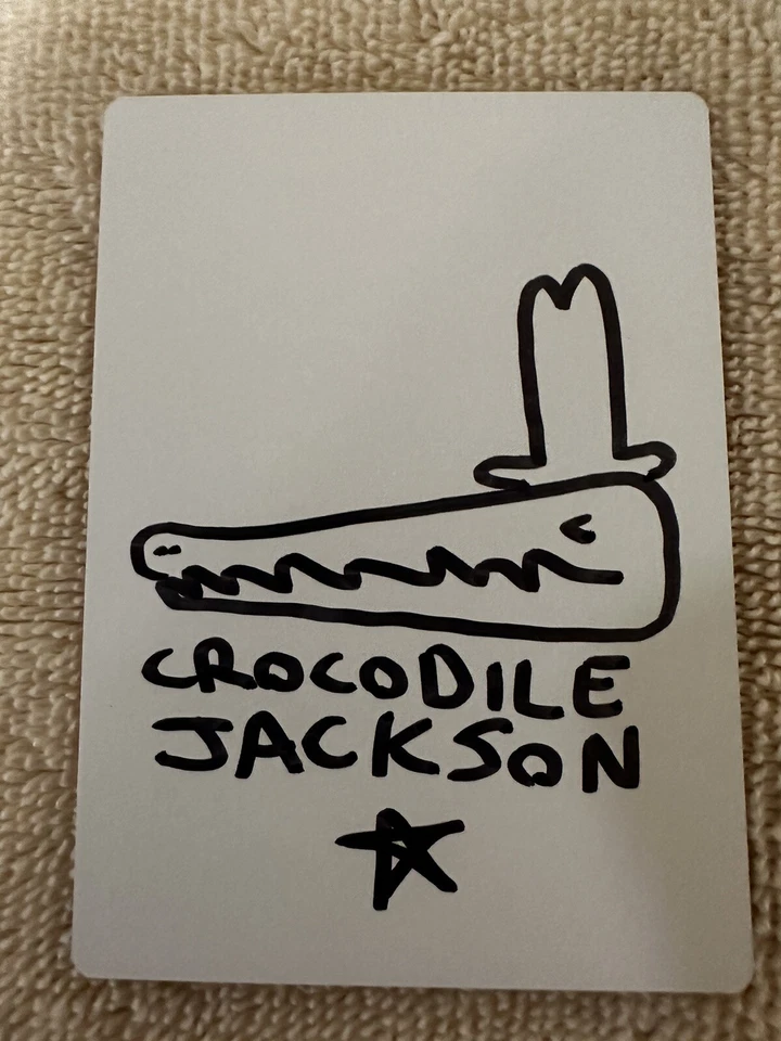 MTG Magic Winding Constrictor x1 Signed Proof Secret Lair SLD Crocodile Jackson - Image 2 of 2