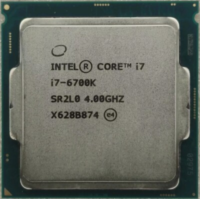 Intel 6th Gen Core i7-6700K 4.0GHz (Turbo 4.2GHz) 4-Core LGA1151 CPU SR2BR SR2L0