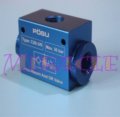 1PC NEW FOR POSU bidirectional check valve C2S-3/8 shuttle valve interface 3/8