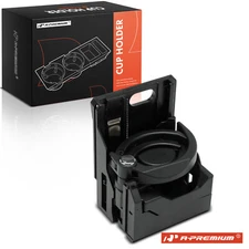 A-Premium Front Center Console Cup Holder Insert for Mercedes E300 E420 E55 AMG