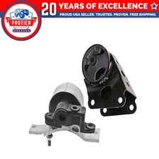 Fits 2002-2003 Nissan Altima 3.5L Front Engine Motor Mount 2PCS : A7349, A7348