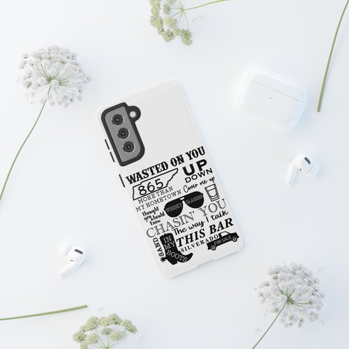 Tough Phone Case Southern Charm Doodle Art Gift for Country Music Fan - 第 243/265 張圖片