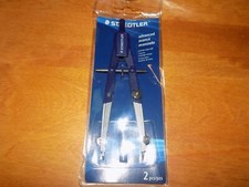STAEDTLER 2-piece Advanced Student Compass Tool Easy Center Adjustment NEW