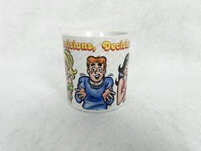 1988 ARCHIE Betty Veronica COFFEE MUG Decisions Presents Inc. Hamilton Gifts