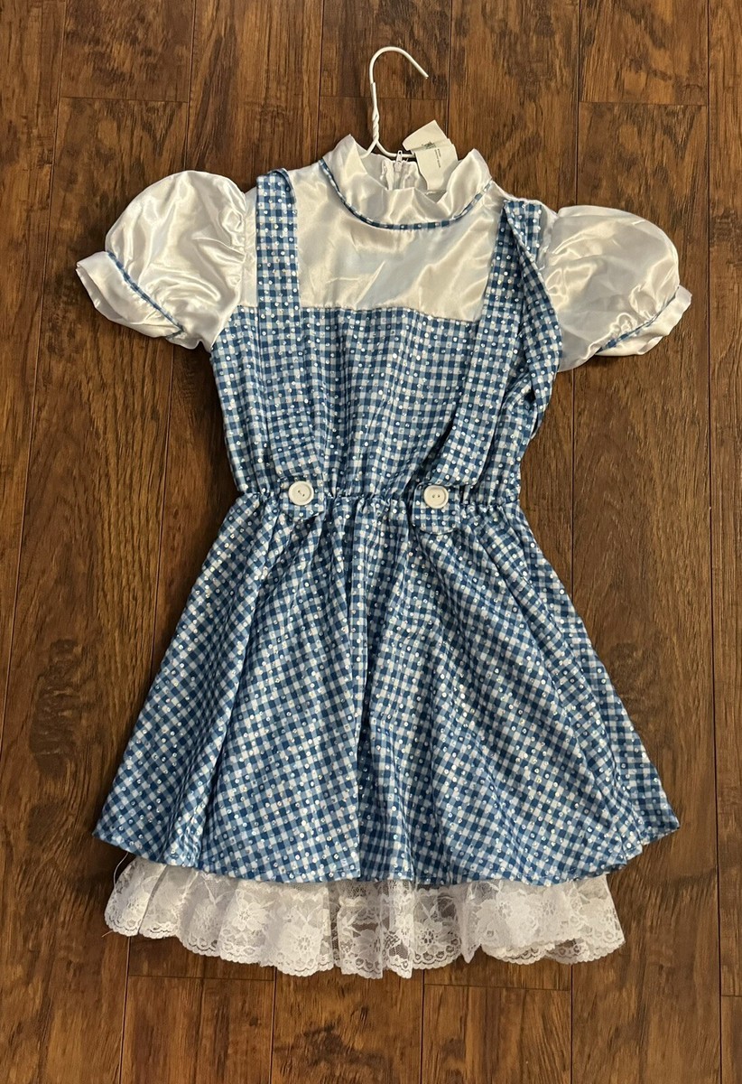 Wizard Of Oz Dorothy Childs Halloween Costume Size Medium