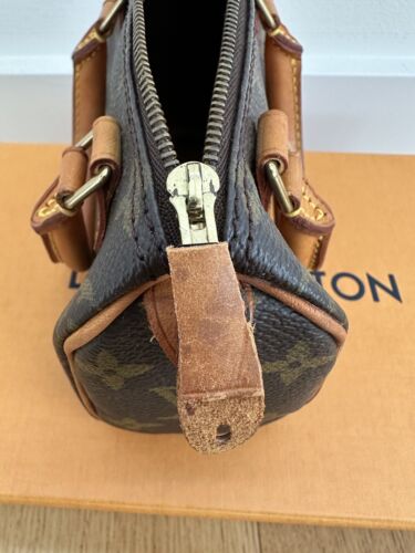 Authentic LOUIS VUITTON Monogram Canvas Speedy Nano - Picture 17 of 20