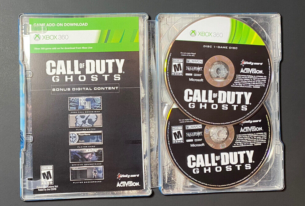 Call of Duty - Ghosts (Game With Collectible Steelbook) (XBOX ONE