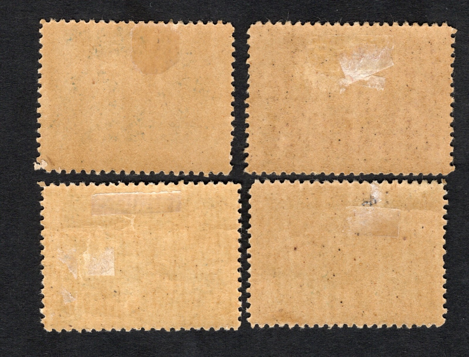 TSFSR 1923 4 stamps Lyapin#27,30-32 MH