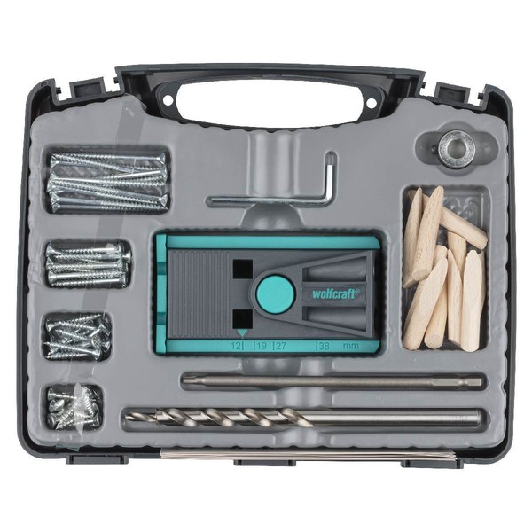 Wolfcraft Undercover Jig Set Tx Stufenbohrer SechskantschlüSsel Holzschraube-image