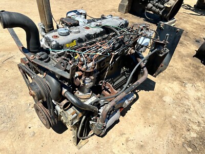 PERKINS 6.354T TURBO DIESEL ENGINE; TESTED RUNNER; Low Hours; 6-354t