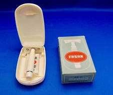 FASAN No.31 VTG 1950's SLANT Safety Razor Made In Germany UNUSED NEAR MINT COND.