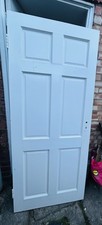 External Front Door Original Solid Oak from a Victorian house