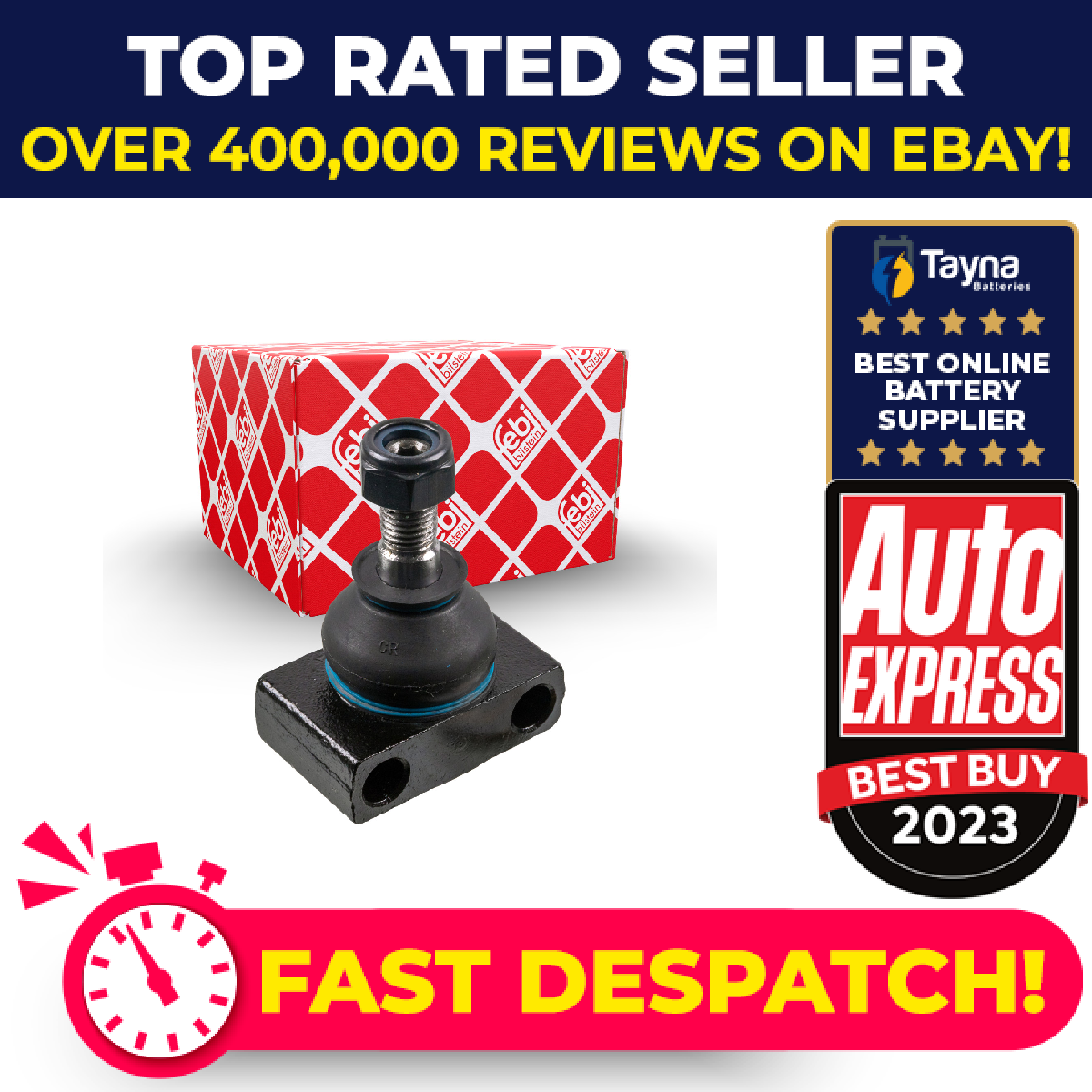 Ball Joint fits SMART CABRIO 450 7 Left or Right 03 to 04 M160.920 Suspension