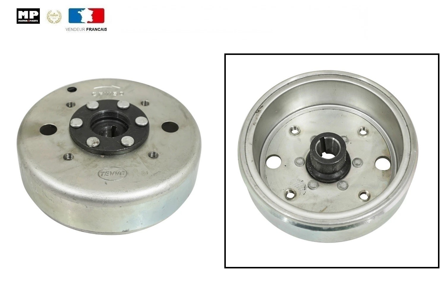 Rotor magnéto GY6 139QMB pour résoudre les pannes d'allumage des scooters chinois 50cc
