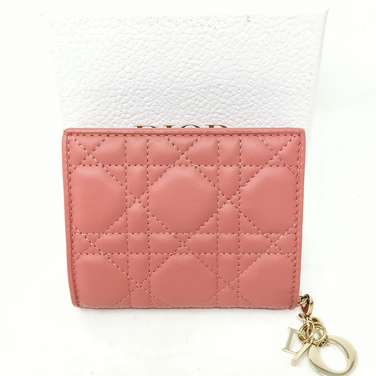 Mini portefeuille Christian Dior point canage