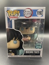 Funko Pop! Demon Slayer Muichiro Tokito #1193 2022 Funkon Exclusive w/protector